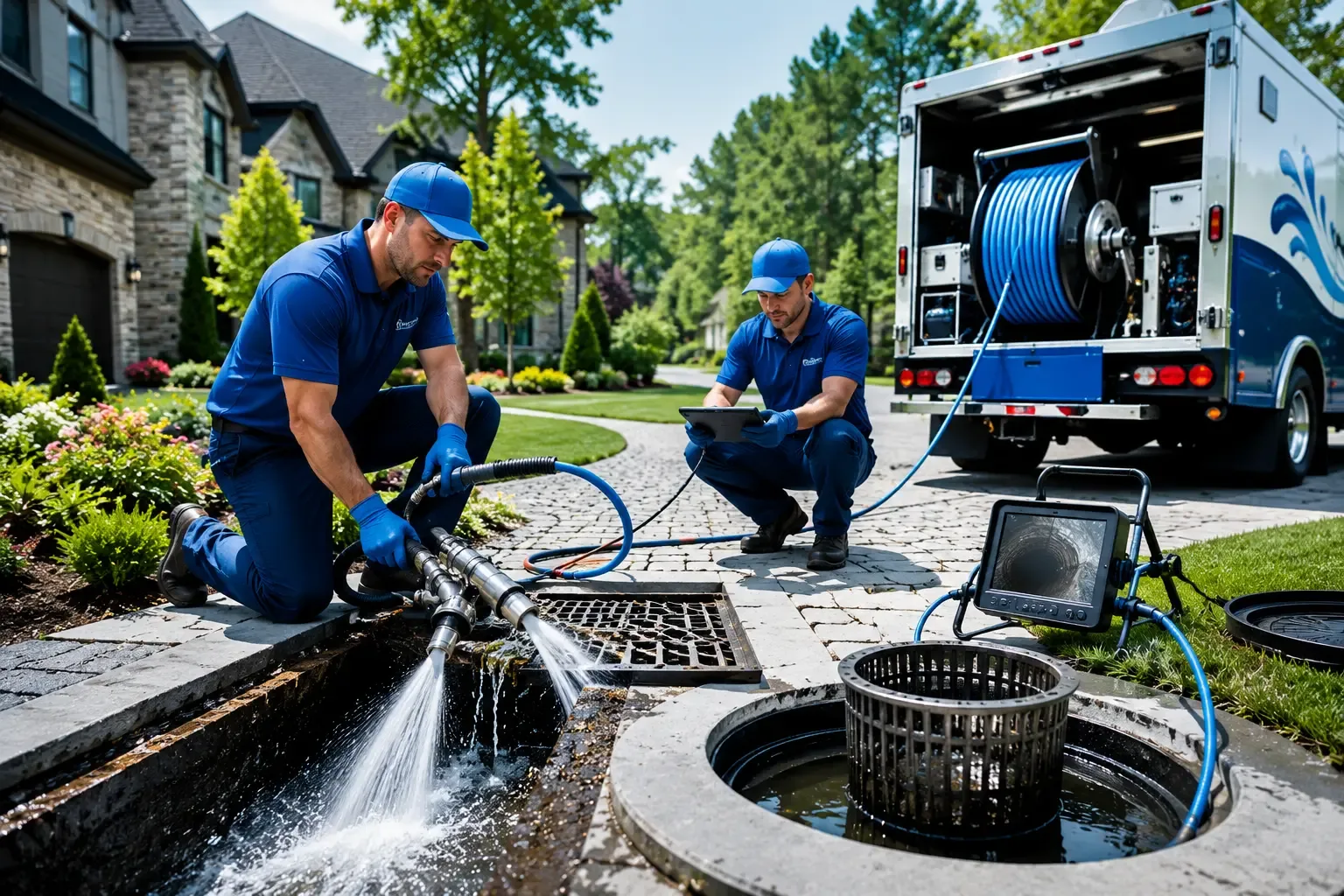 Local outdoor drain cleaning professionals in North Street, MI