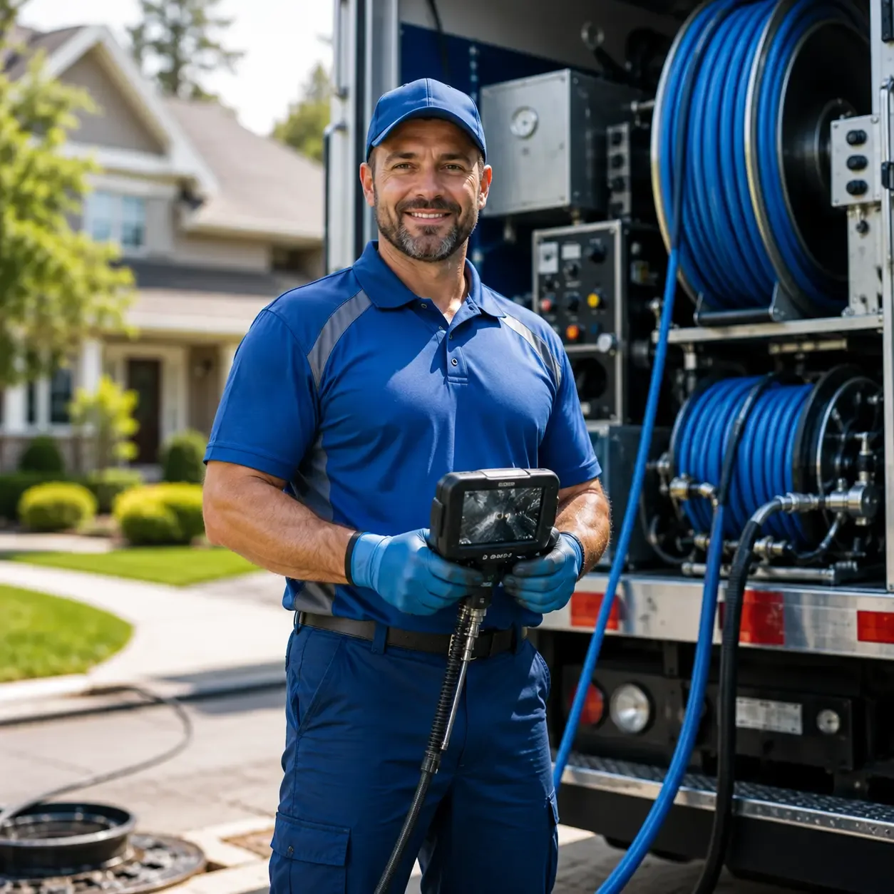 Local outdoor drain cleaning specialists in North Street, MI